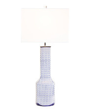 14.75x10 Xing Xing Ceramic Acrylic Tower Lamp | TJ Maxx