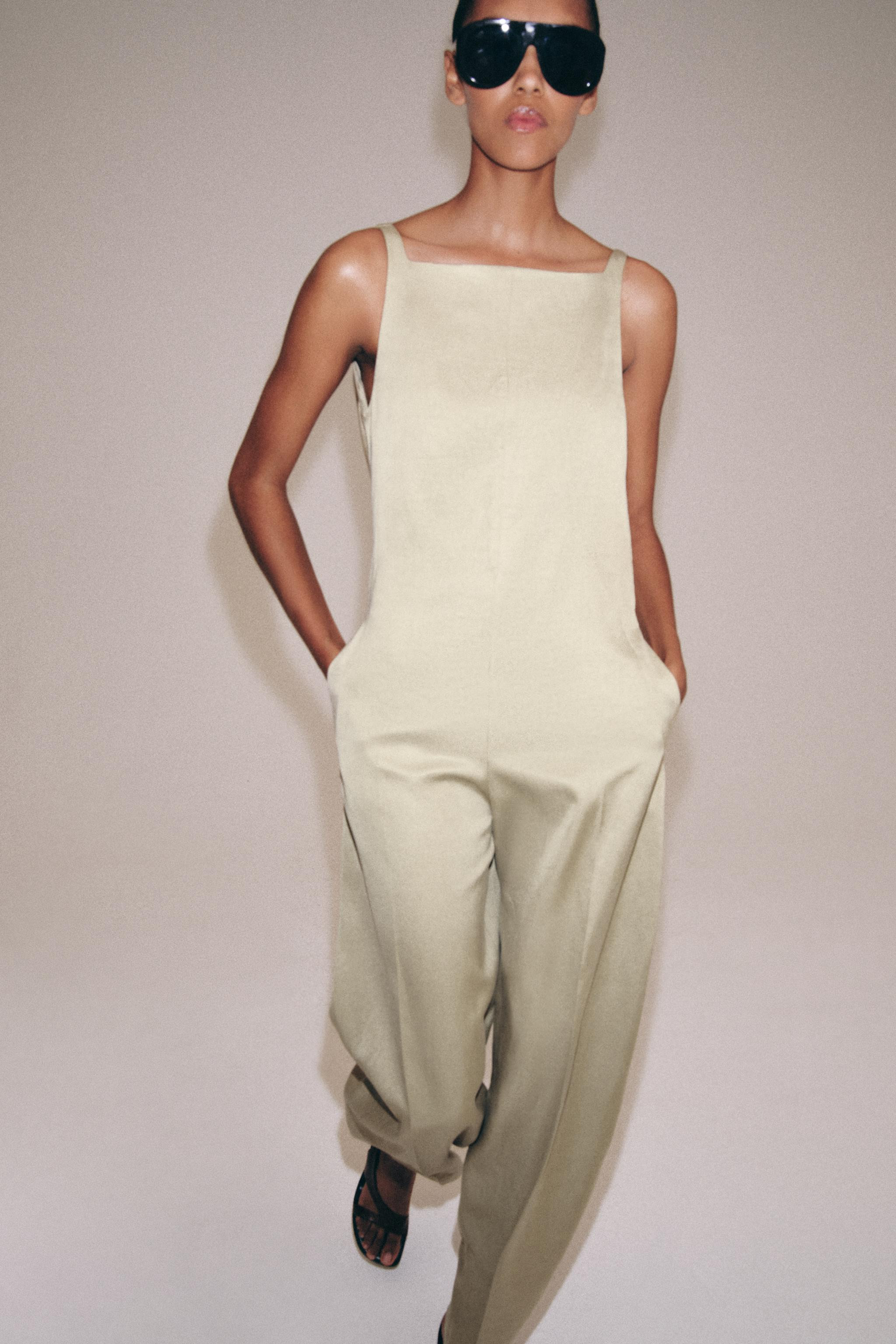 ZW COLLECTION OPEN BACK JUMPSUIT | Zara US