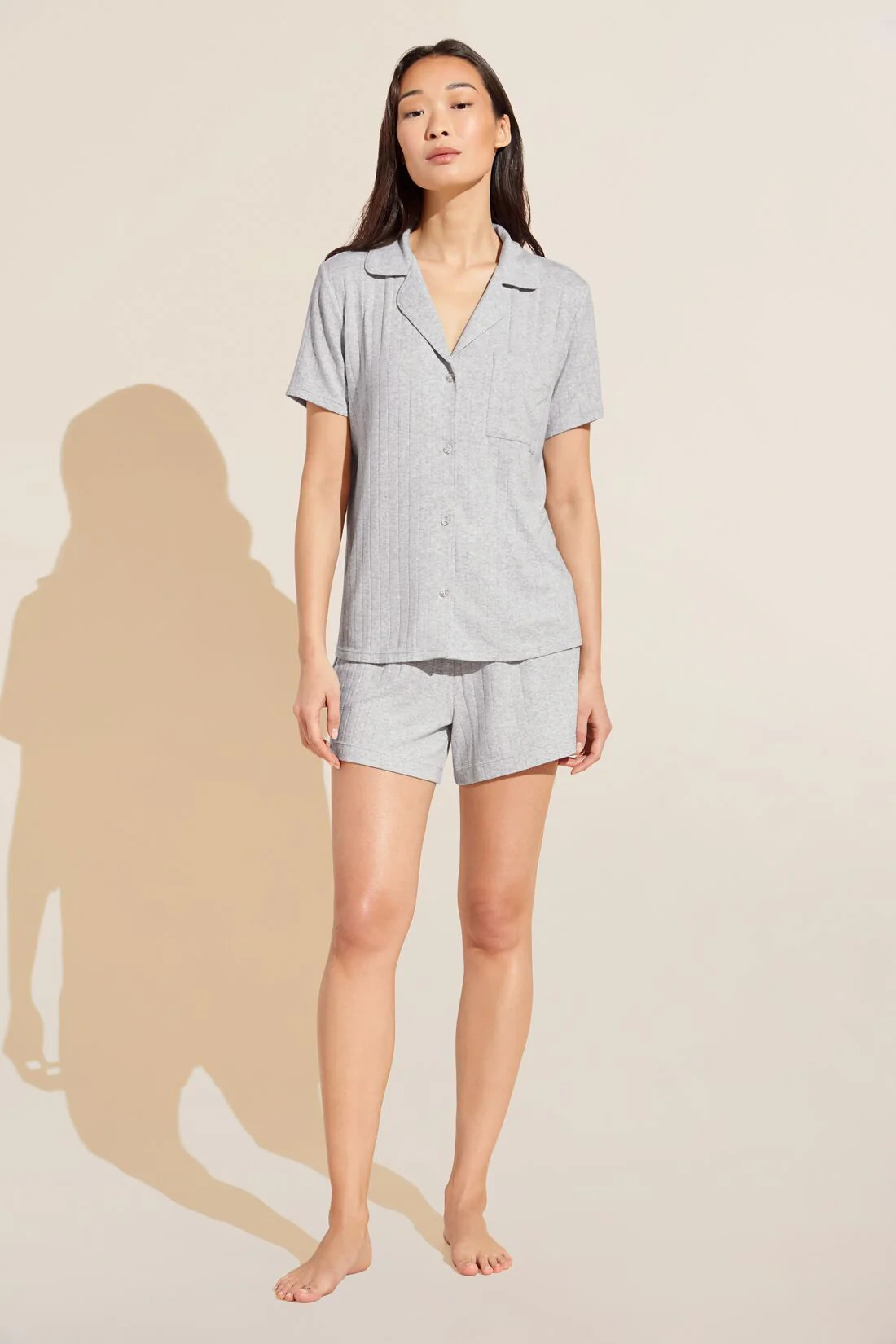 Gisele TENCEL™ Modal Rib Relaxed Short PJ Set | Eberjey