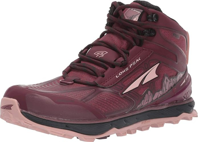 ALTRA Women's Lone Peak 4 Mid RSM Waterproof Trail Running Shoe | Amazon (US)