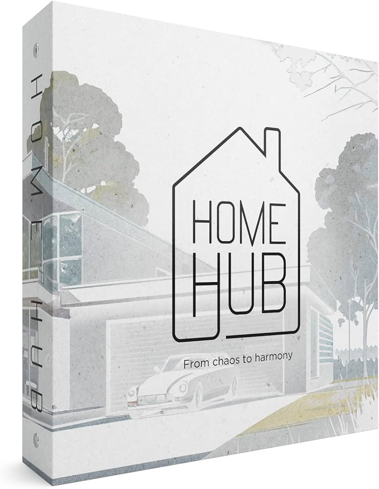 Home Organizer Binder 8.5x11, Household Planner, Organize Your Property & Possessions, Ideally Su... | Amazon (US)