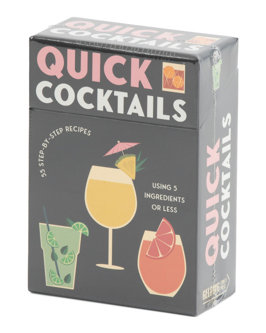 Quick Cocktails Deck | TJ Maxx