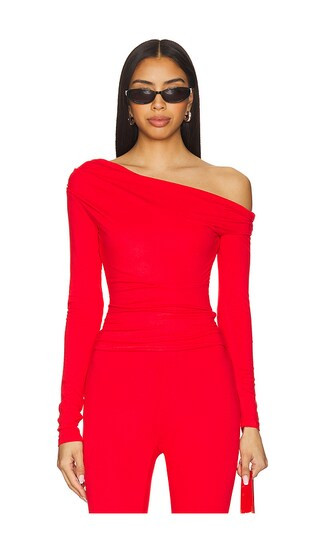 Bria Top in Risky Red | Revolve Clothing (Global)