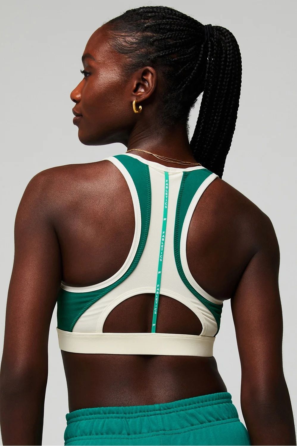 Belle Racerback High Impact Sports Bra | Fabletics - North America