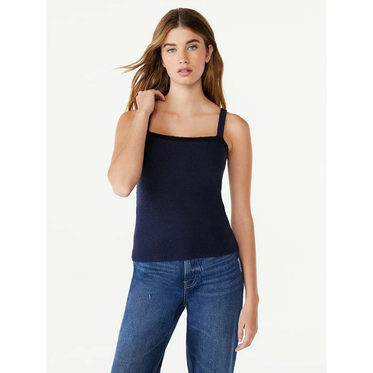 Free Assembly Women’s Sweater Tank Top, Size XS-XXL - Walmart.com | Walmart (US)