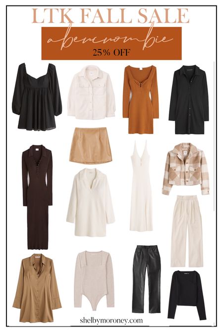 Abercrombie LTK fall sale! Fall dresses, skirts, dresses, and jackets 

#LTKSale #LTKSeasonal #LTKunder50