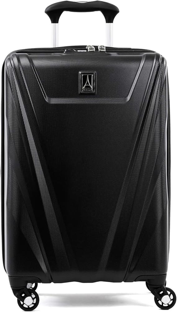 Travelpro Maxlite 5 Hardside Lightweight Expandable Luggage, Black, Carry-On 21-Inch | Amazon (US)