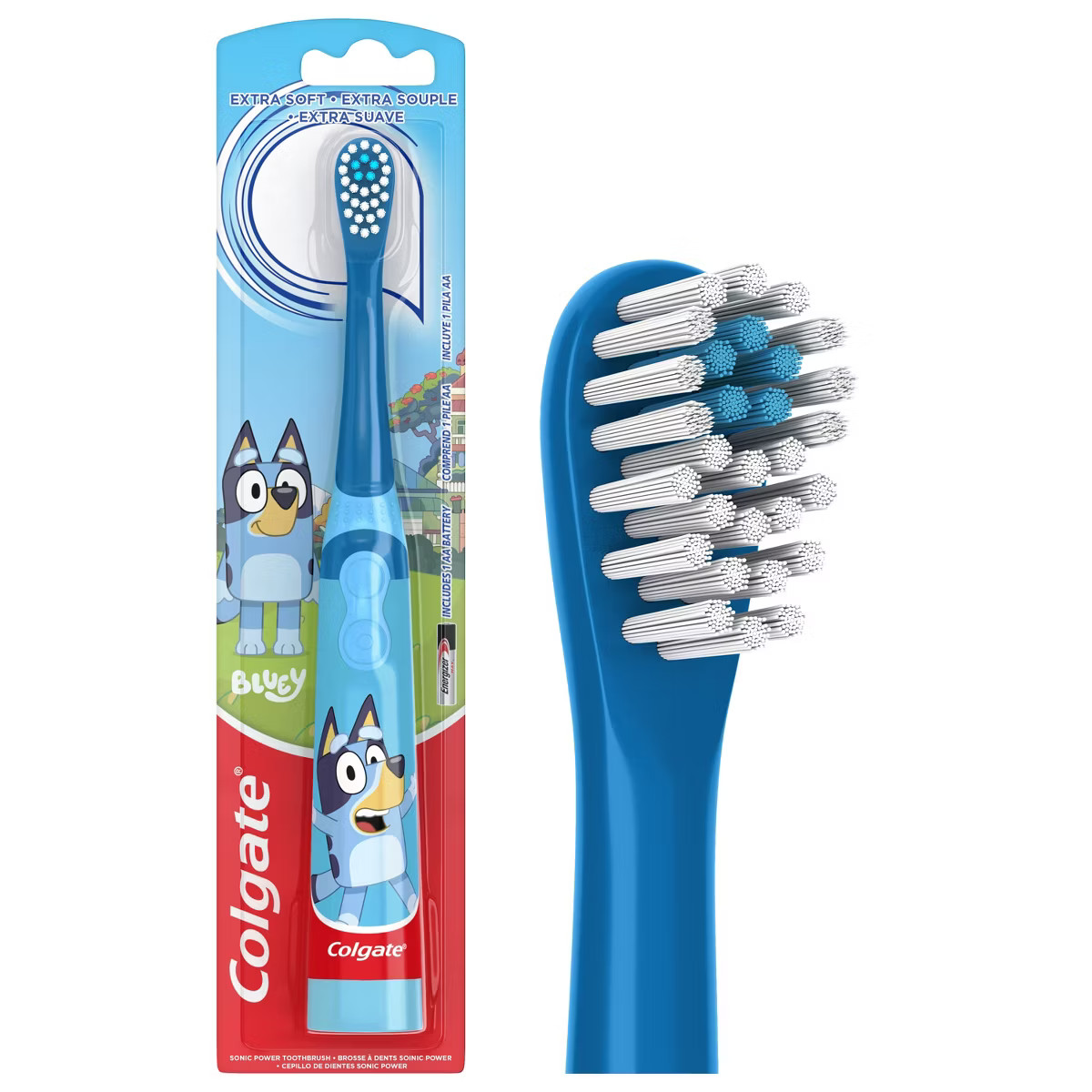 Colgate Kids' Battery Toothbrush - Bluey | Target