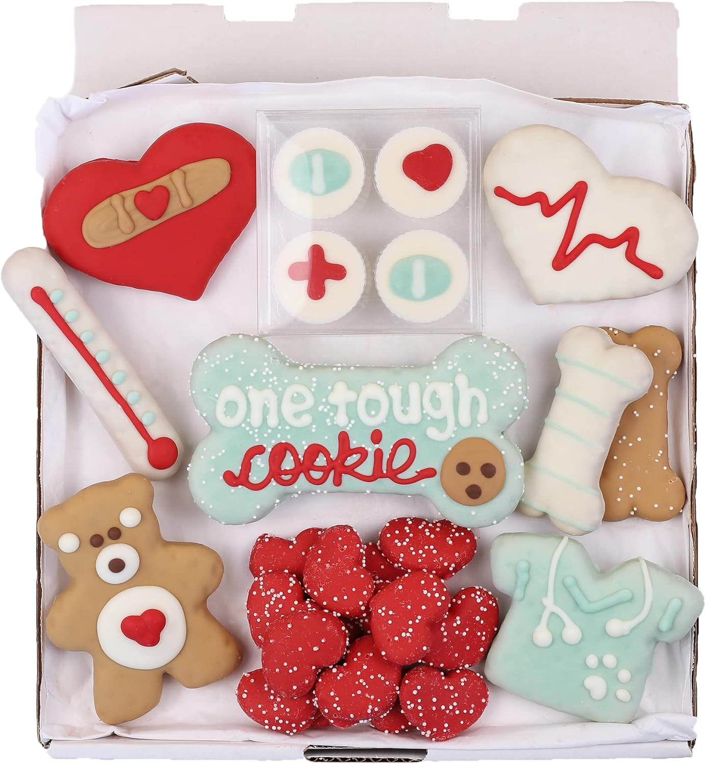 Wüfers Dog Cookie Box | Handmade Hand-Decorated Dog Treats | Dog Gift Box Made with Locally Sour... | Amazon (US)