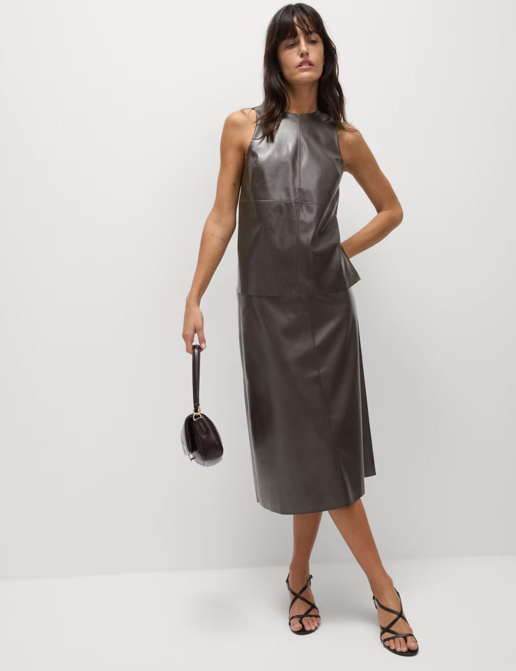 Faux Leather Top | Marks & Spencer (UK)