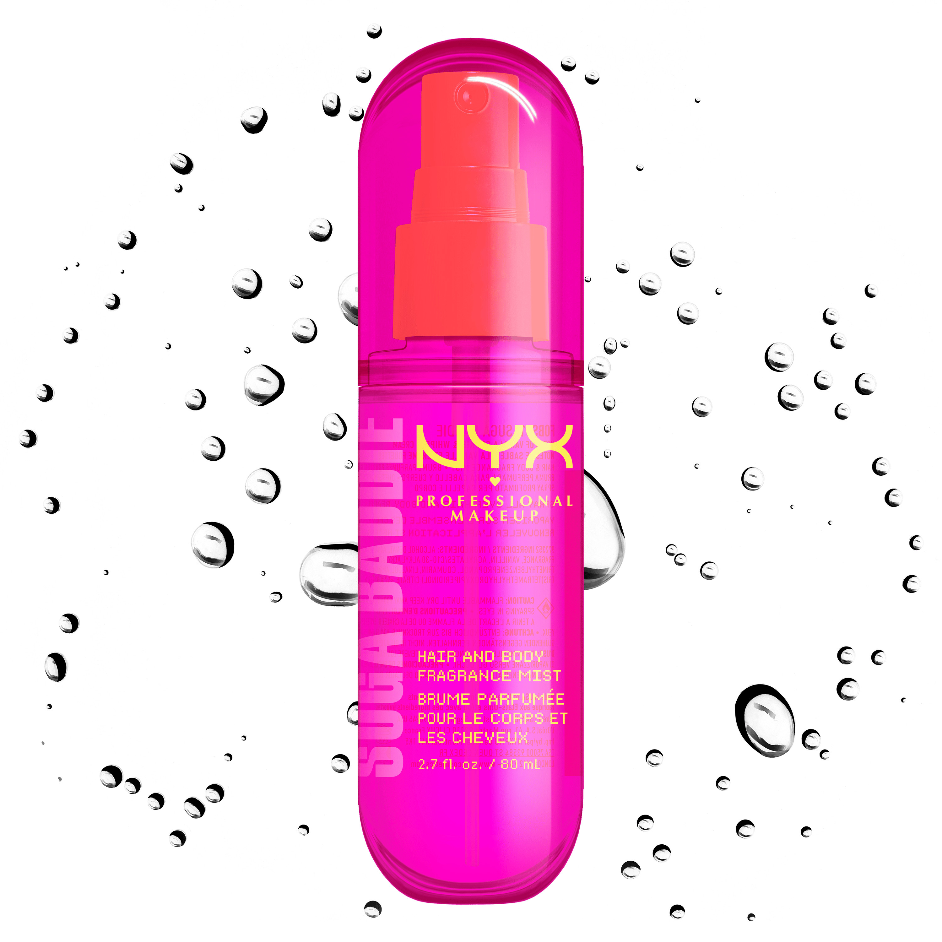Suga Baddie Hair & Body Fragrance Mist | NYX Professional Makeup | NYX Professional Makeup (US)
