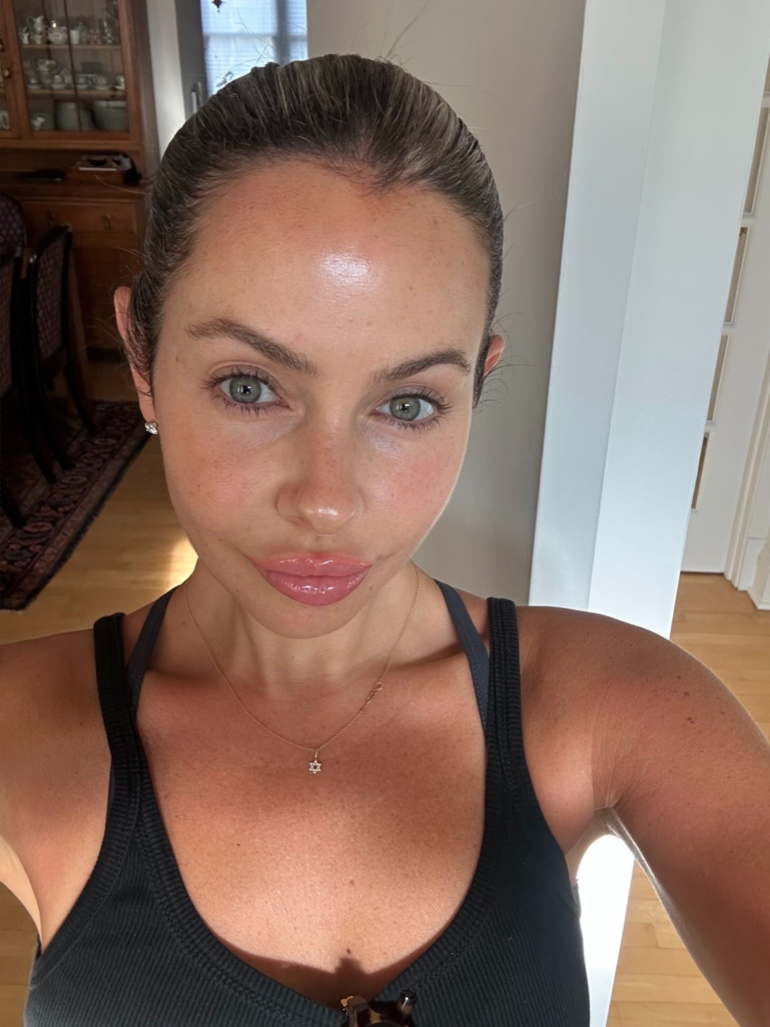 No makeup, just good skincare and a good lip combo - I’m wearing the shade ‘Sunrise Nude’ liner and ‘Amber’ lip oil. I’m not usually a lip oil fan because they make my lips feel dry after 5 mins but this one gives long lasting hydration! 

#LTKSummerEdit #LTKBeauty