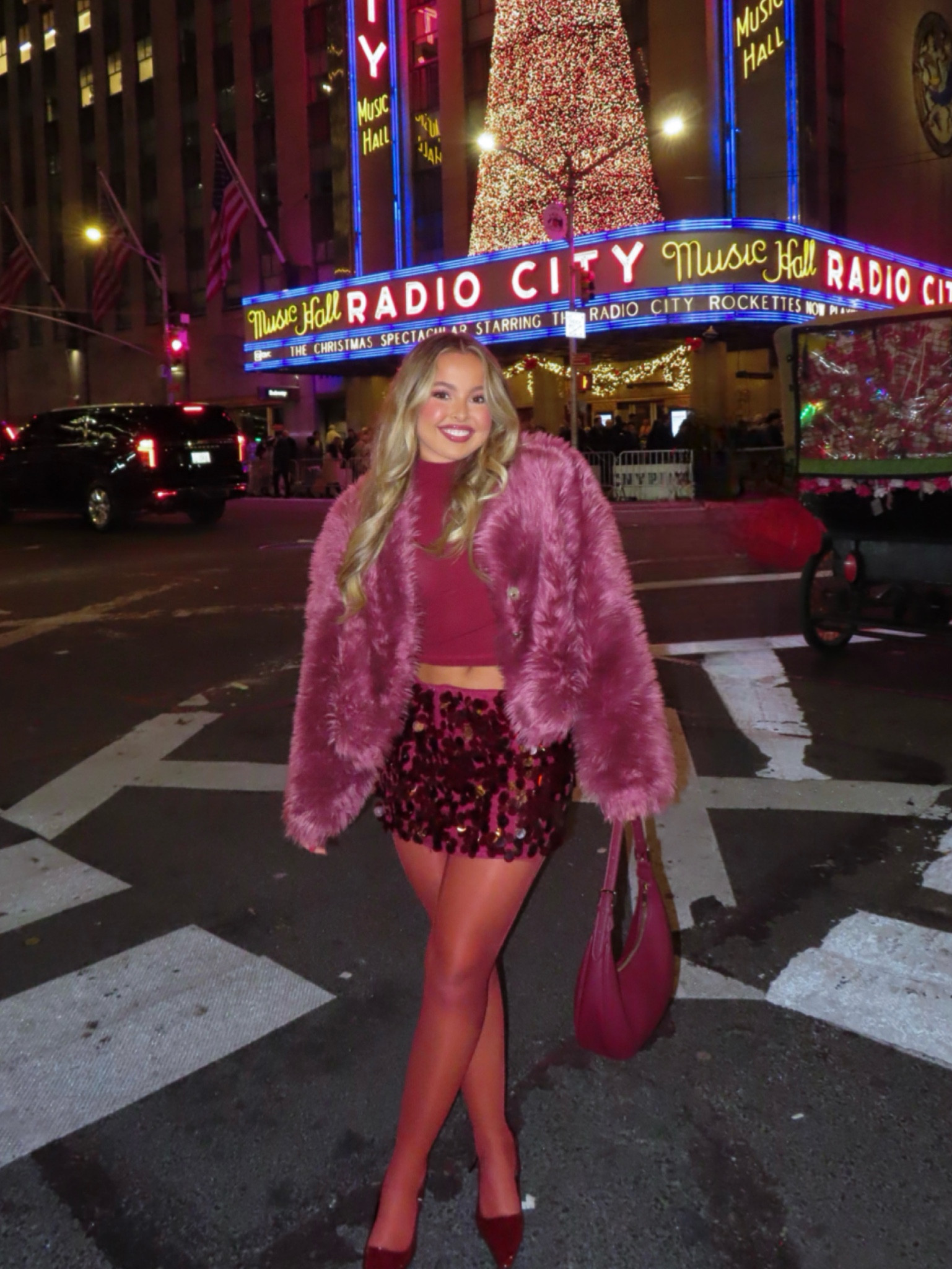 ✨THE✨ outfit >>> linked all exact except for the coat — rented from Nuuly & the brand is Free People! 

Makeup wise — I am wearing the Makeup by Mario blush stick shade Pomegranate, Saie lip liner shade Tease, and Elf Sun Boss Gloss shade That’s My Jam 💄

#LTKHoliday #LTKStyleTip #LTKBeauty