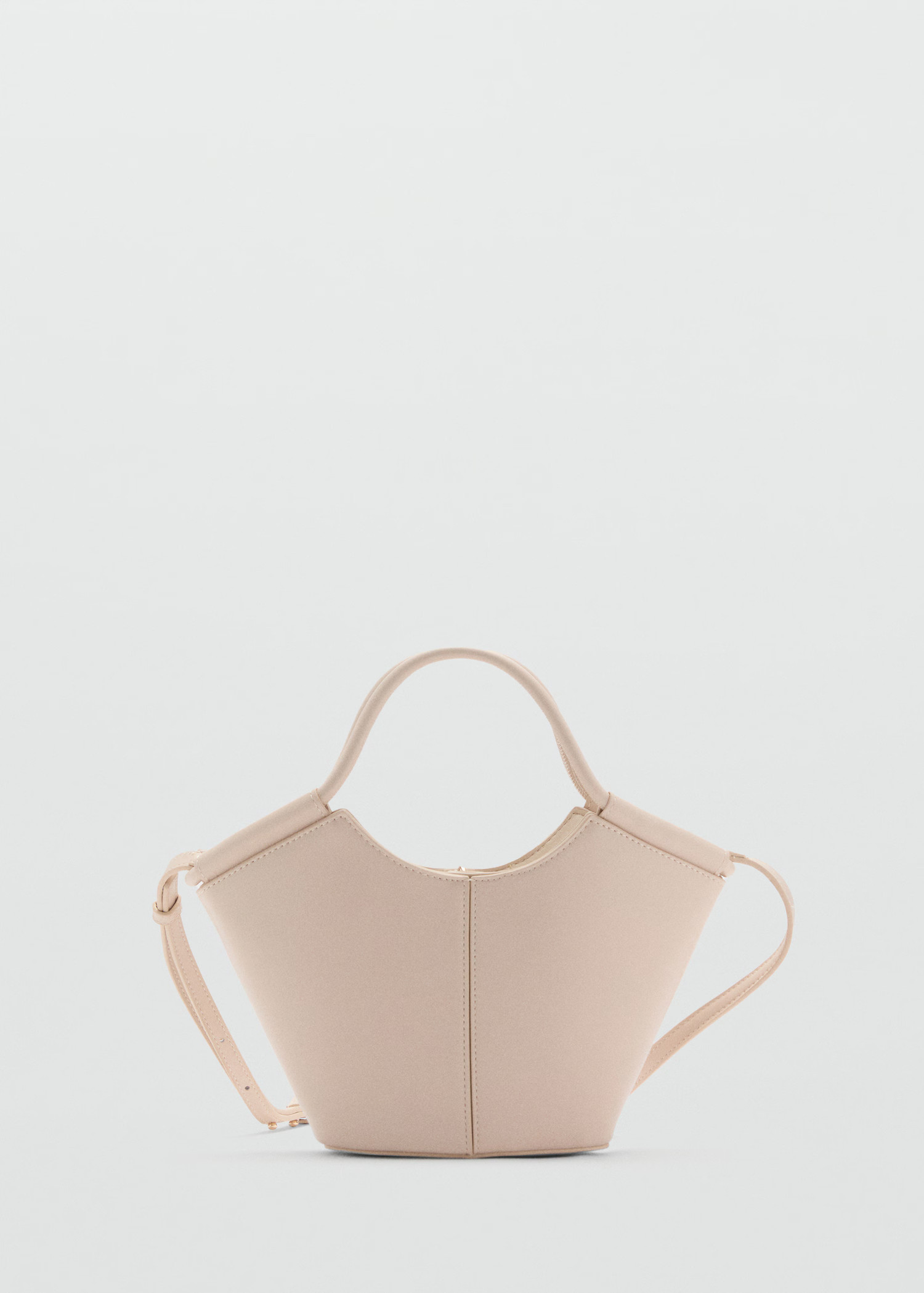 Mini shopper-style shoulder bag - Women | MANGO USA | Mango (US/MX/AU)