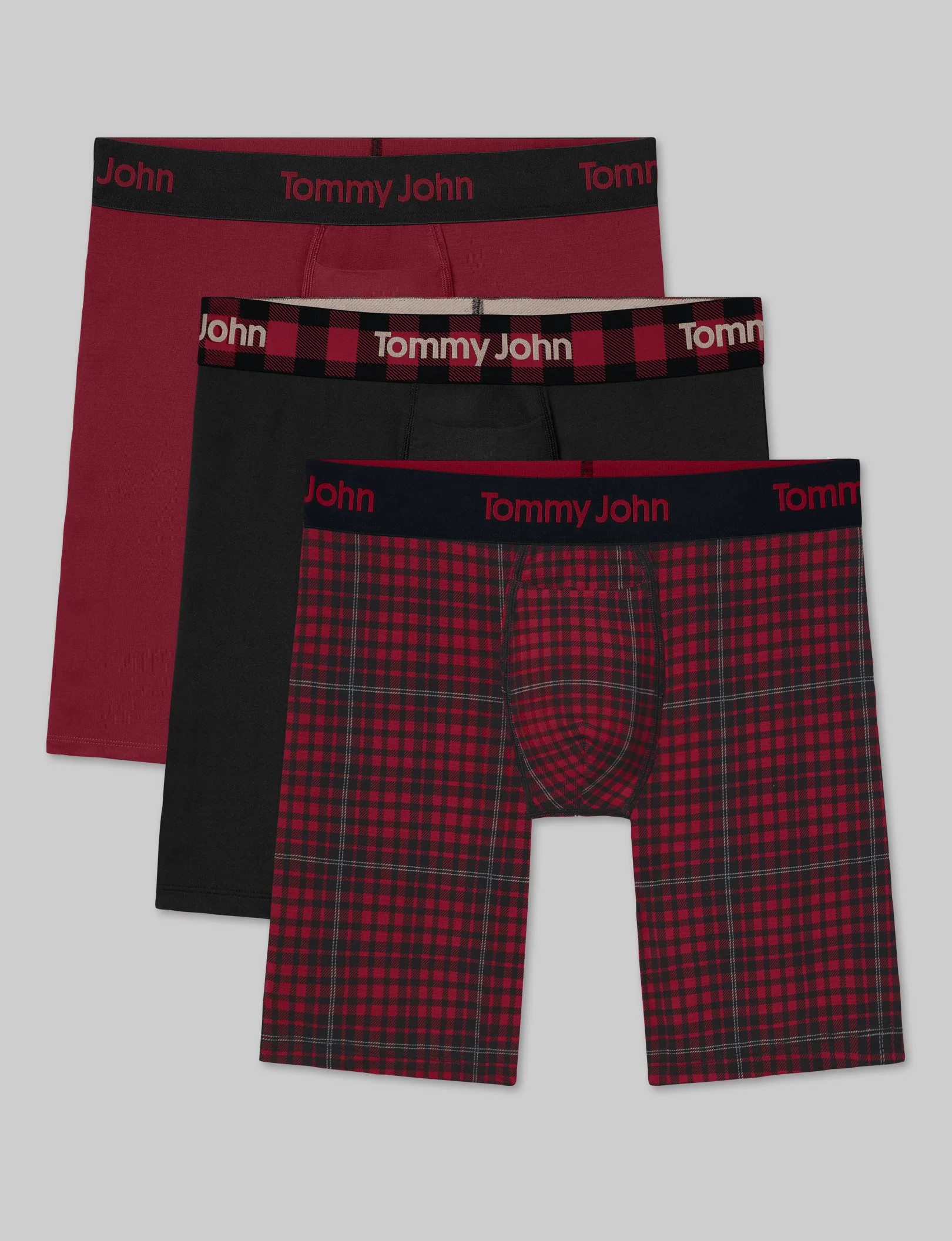 Second Skin Boxer Brief 8" (3-Pack) | Tommy John