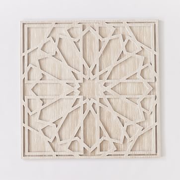Graphic Wood Wall Art - Square | West Elm (US)