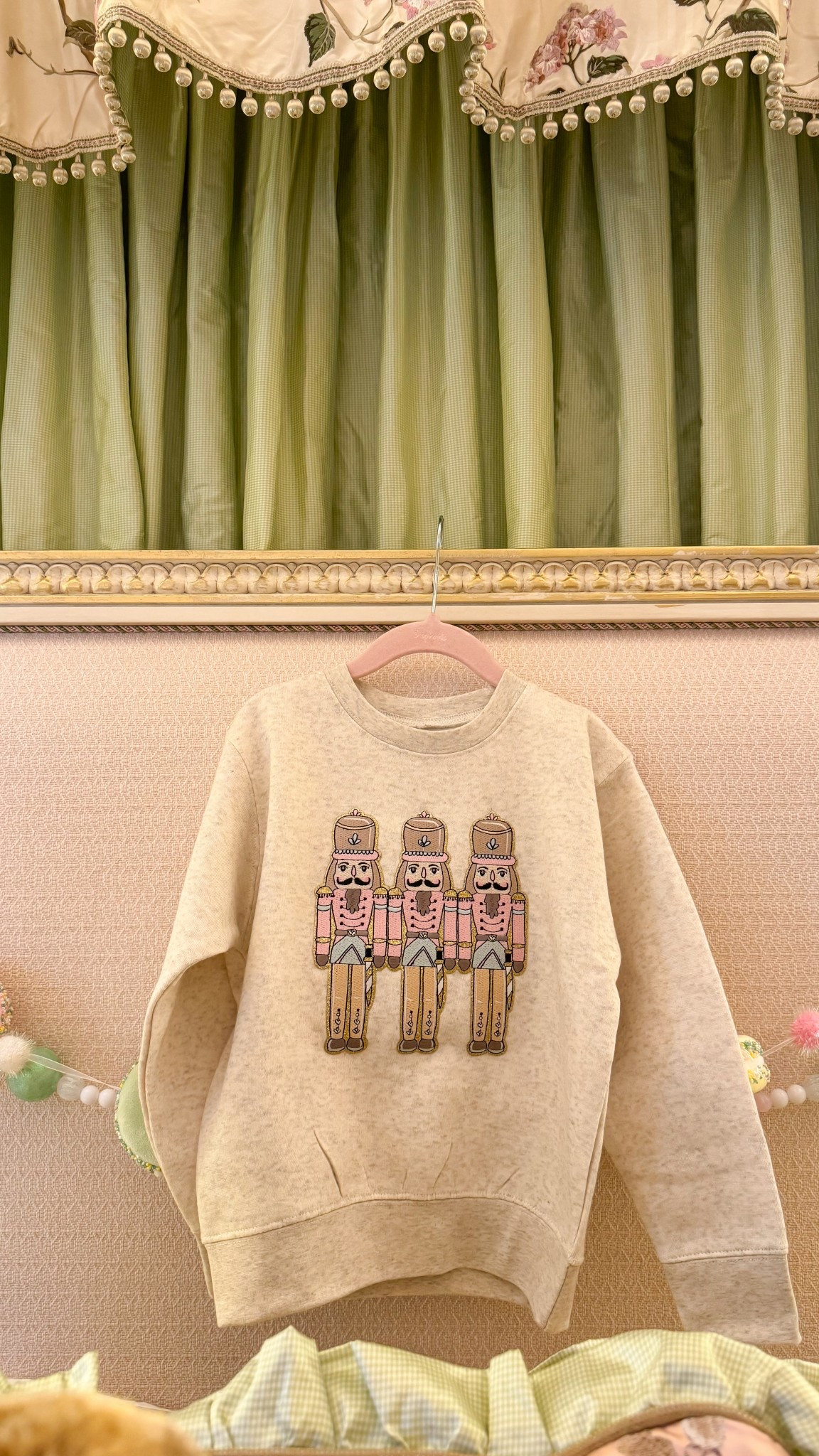 Sweetest girly swirly Nutcracker cozies! Matching mommy and me as well.