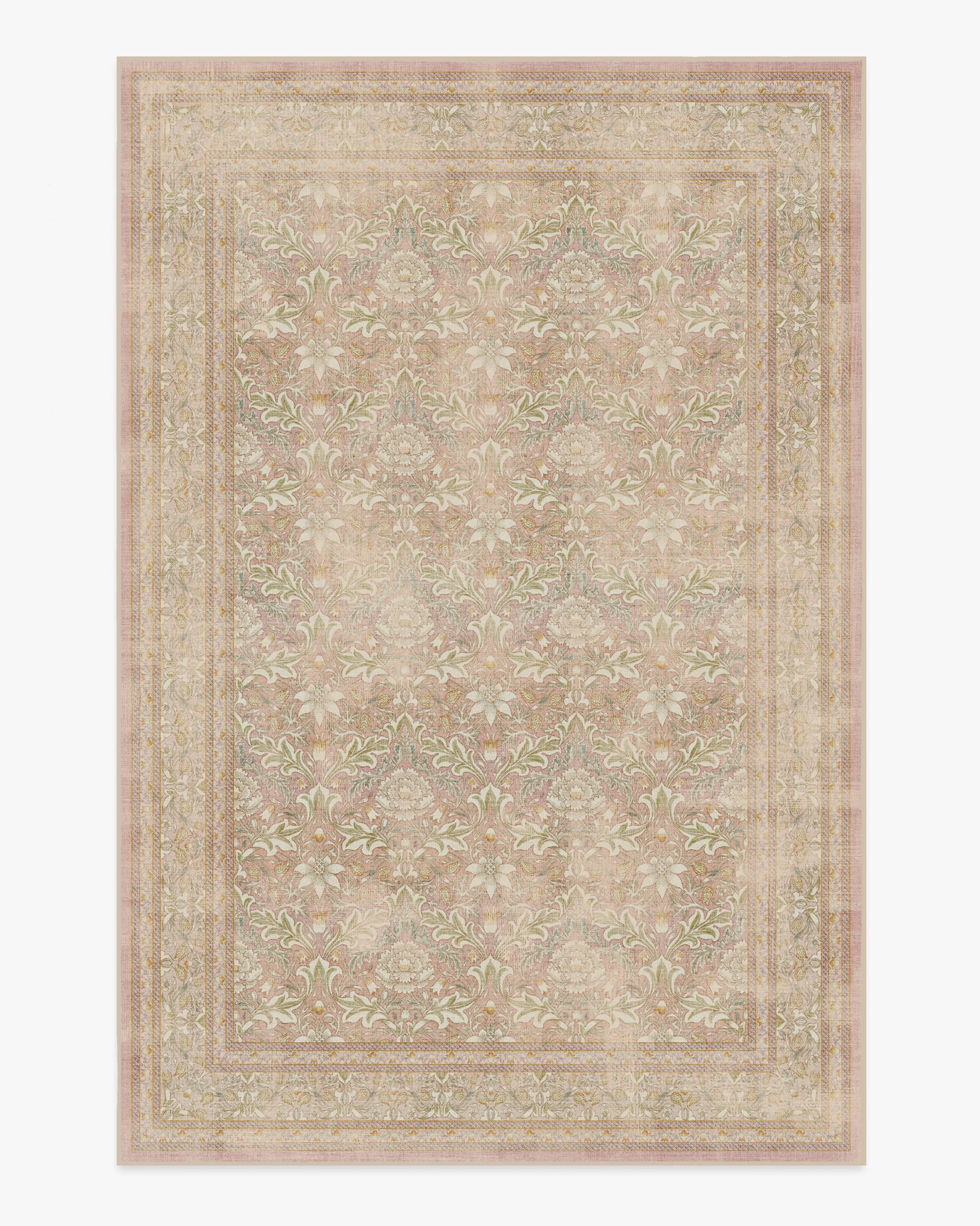 Morris & Co. Simply Severn Soft Pink Tufted Rug | Ruggable