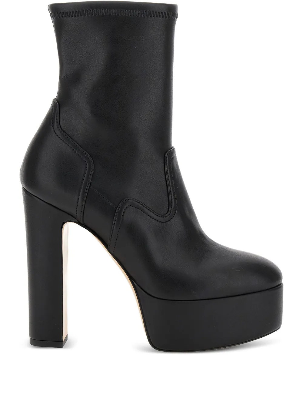 Casadei Patty platform boots - Black | Farfetch Global
