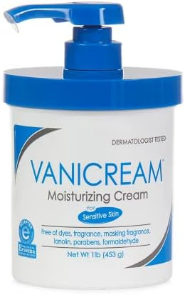 Vanicream Moisturizing Cream with Pump White Fragrance Free, 1 lb | Amazon (US)