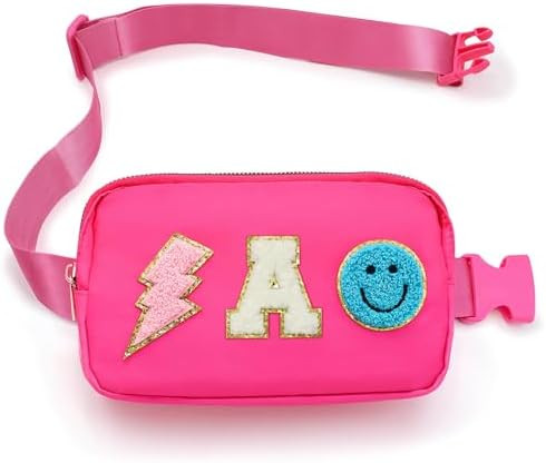 Fanny Pack for Girls Crossbody Bag, Preppy Nylon Kids Belt Bag for Birthday Christmas Graduation ... | Amazon (US)