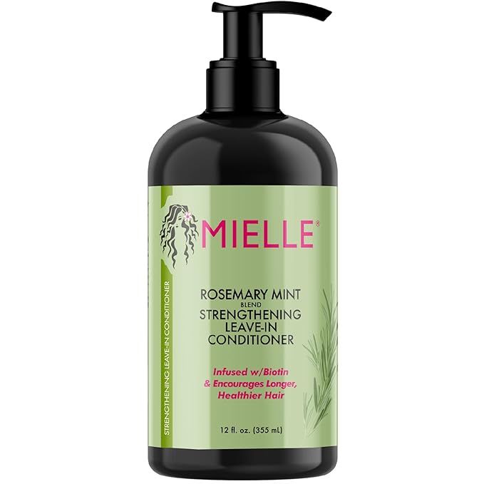 Mielle Organics Rosemary Mint Strengthening Leave-In Conditioner, Supports Hair Strength, Smooth ... | Amazon (US)