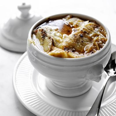 Apilco Lion's Head Porcelain Soup Bowls & Tureen | Williams-Sonoma