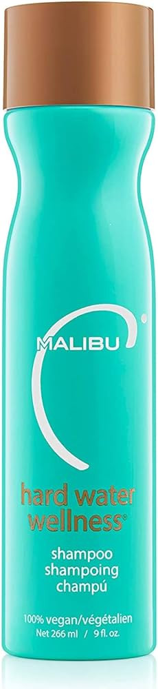 Malibu C Hard Water Wellness Shampoo - Hydrating, Sulfate-Free Hair Care for Hard Water - Removes... | Amazon (US)