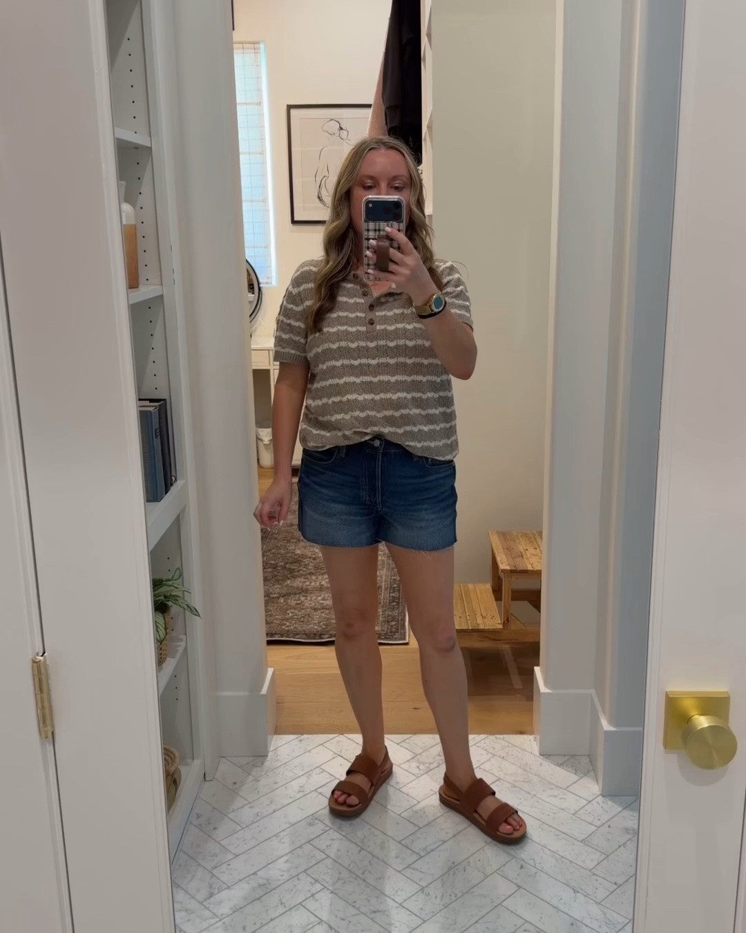 These Target tops are finally online! Wearing a medium. And these shorts are great! Go up a size in the shorts.

#LTKootd #LTKgrwm #LTKmomlife