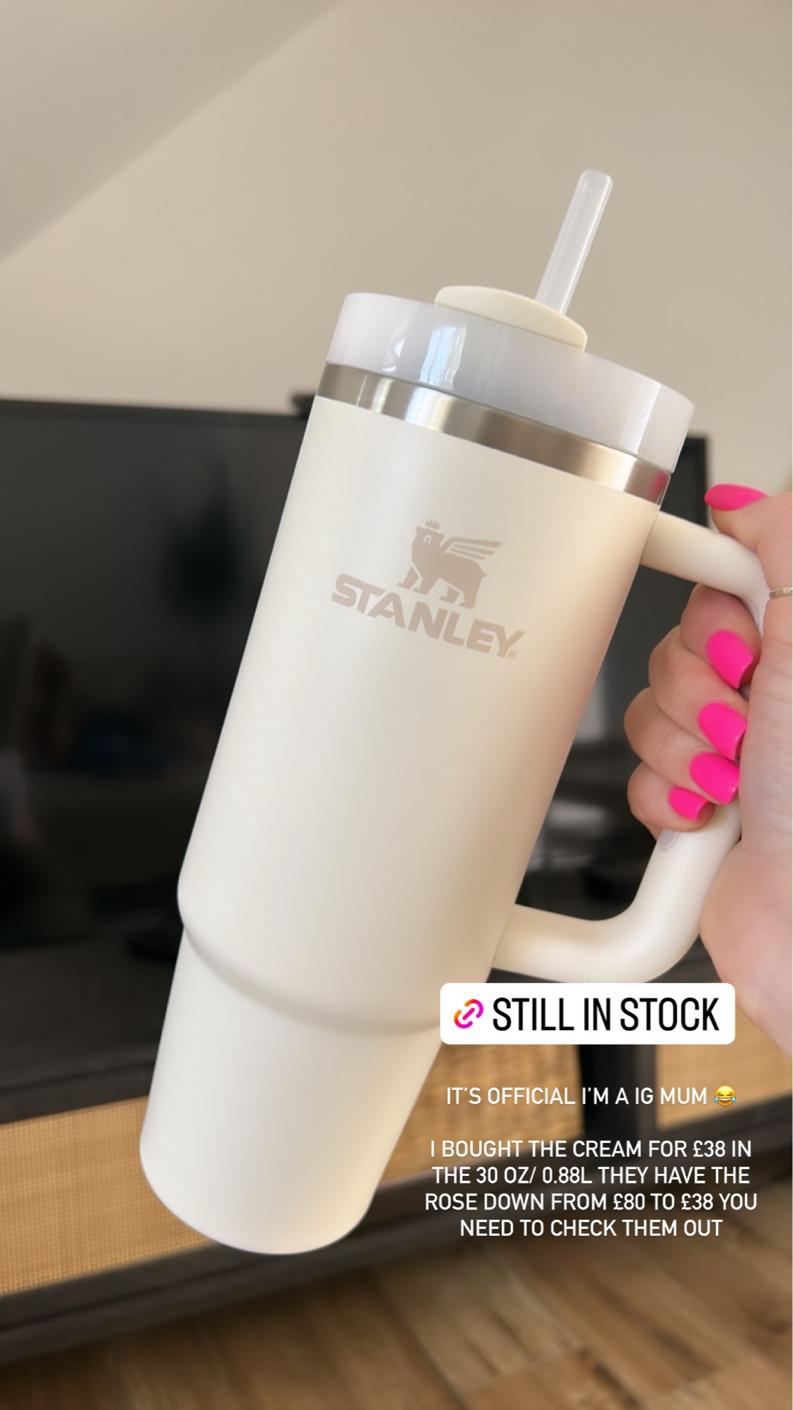 Stanley cup for under £40 in the U.K., cream Stanley 30oz/0.88L 

#LTKGiftGuide #LTKeurope #LTKhome