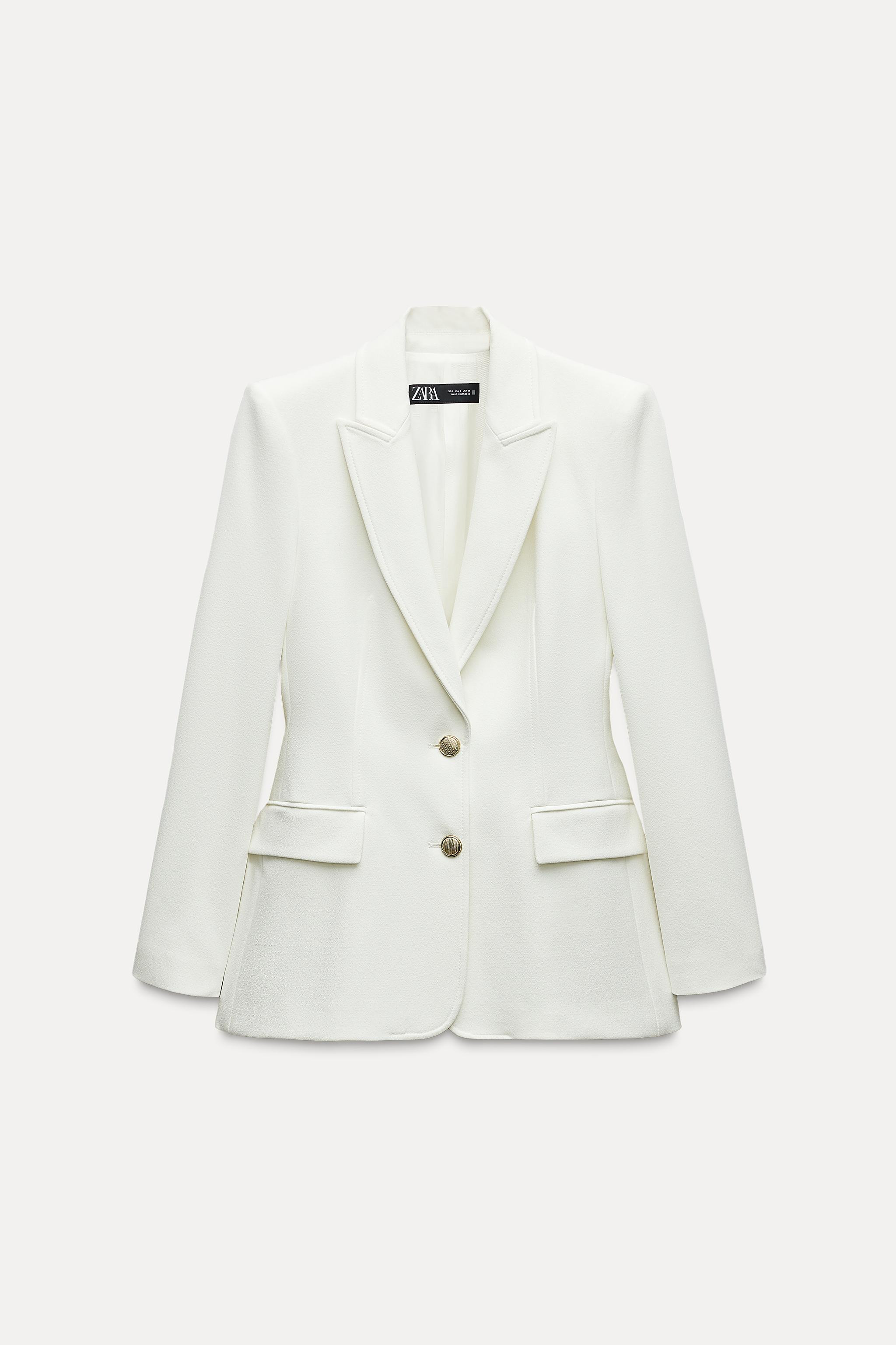 FITTED SHOULDER PAD BLAZER | Zara US