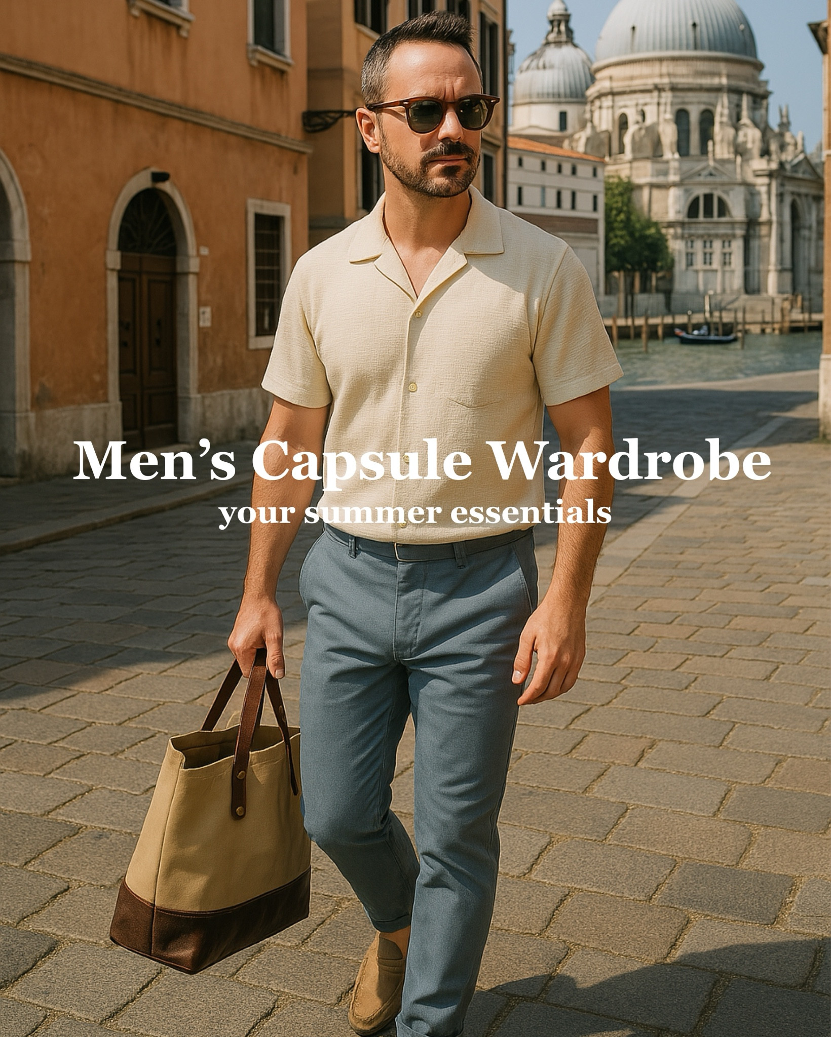 Built the ultimate 20-piece capsule wardrobe for a European summer —
tailored shorts, linen pants, polished polos, crisp shirts, and the only 3 shoes you’ll need.
Pack smart, look sharp! 

 

#LTKSeasonal #LTKStyleTip #LTKMens