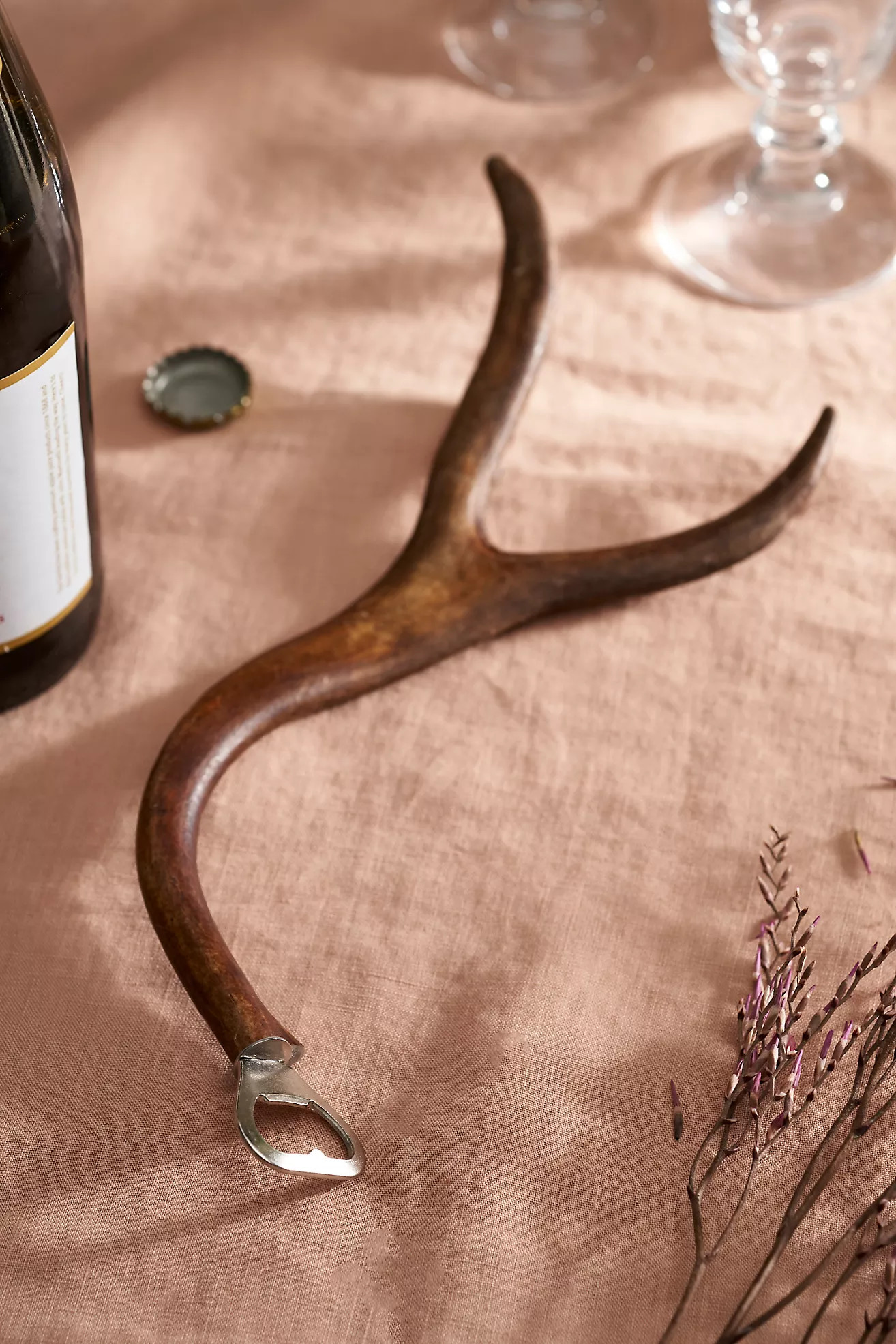 Reindeer Antler Bottle Opener | Anthropologie (US)