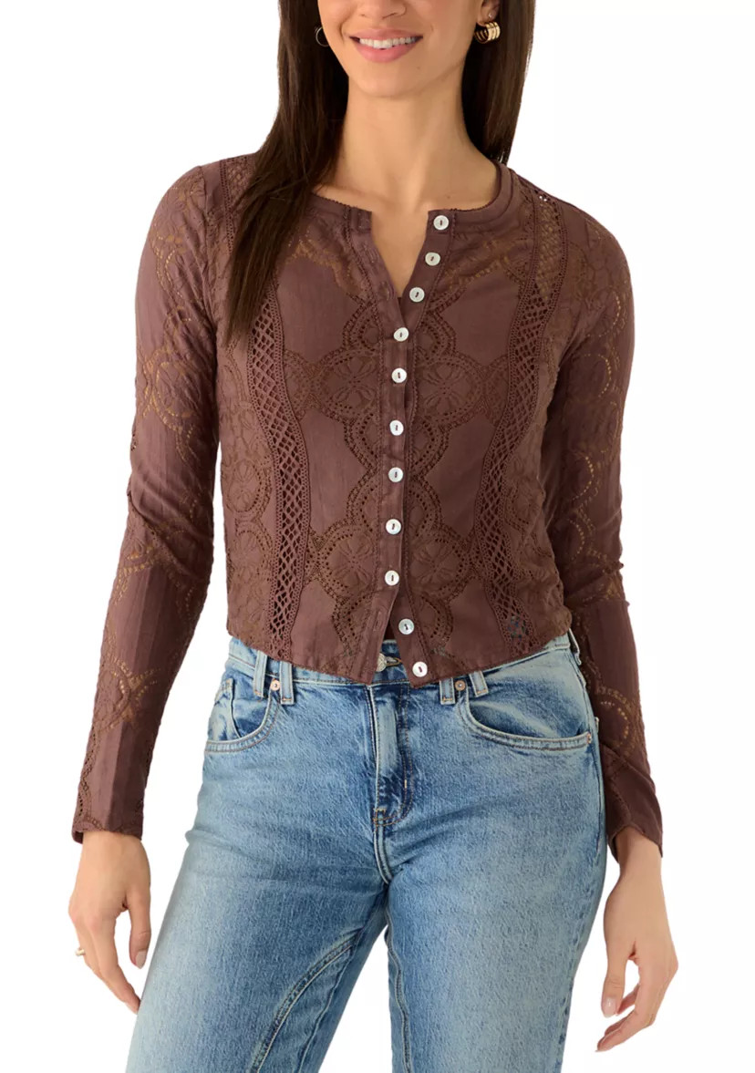 Jae Knit Long Sleeve Top | Belk