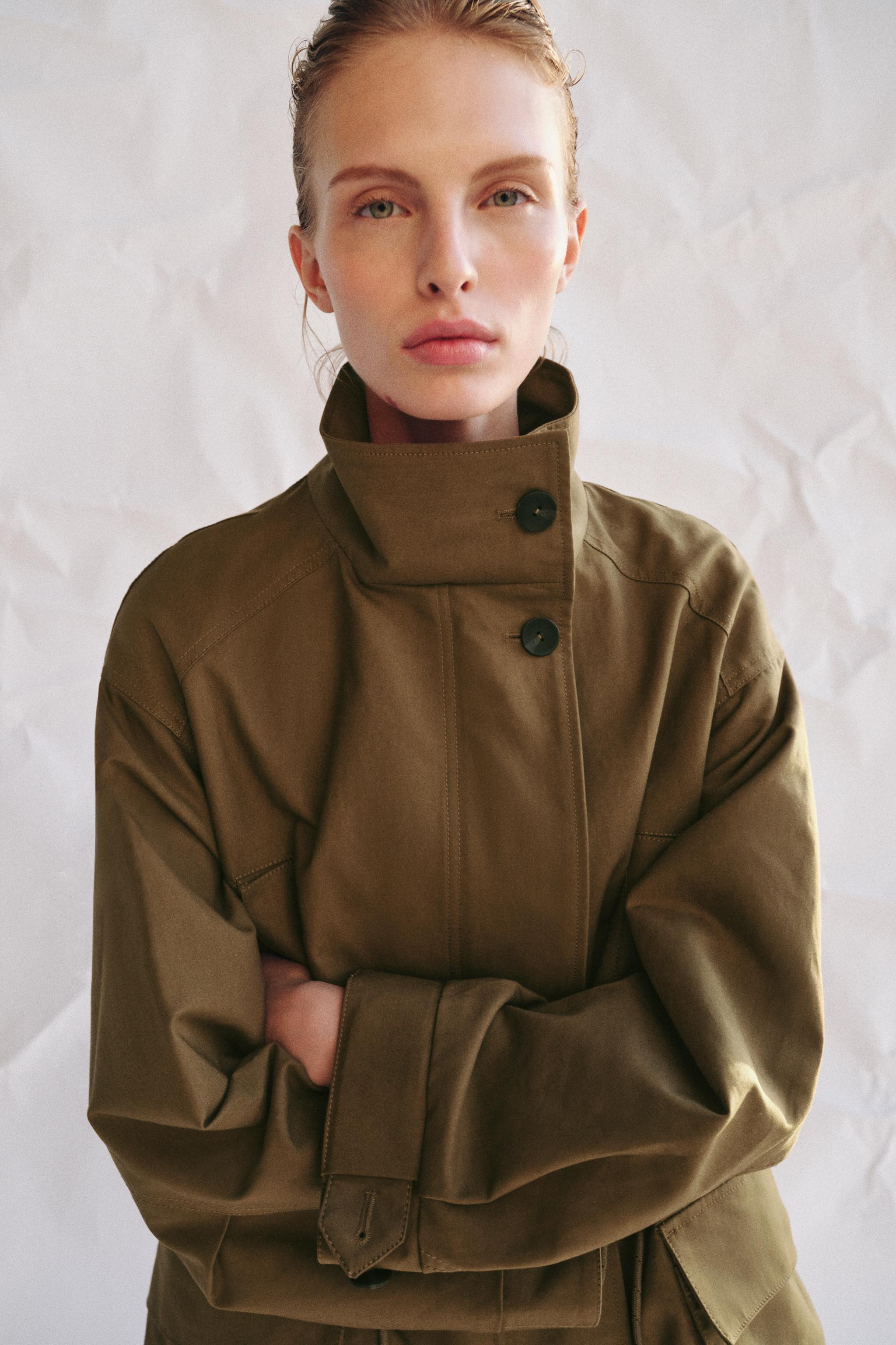 OVERSIZE PARKA ZW COLLECTION | Zara UK