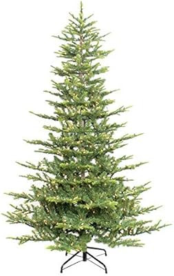 Jabbka Holdings 4.5-ft Aspen Fir Pre-lit Full Christmas Tree | Amazon (US)
