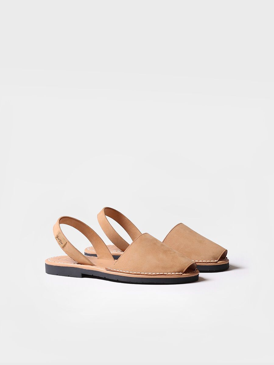 Women's classic menorquine sandals in leather - MAO-N | Toni Pons
