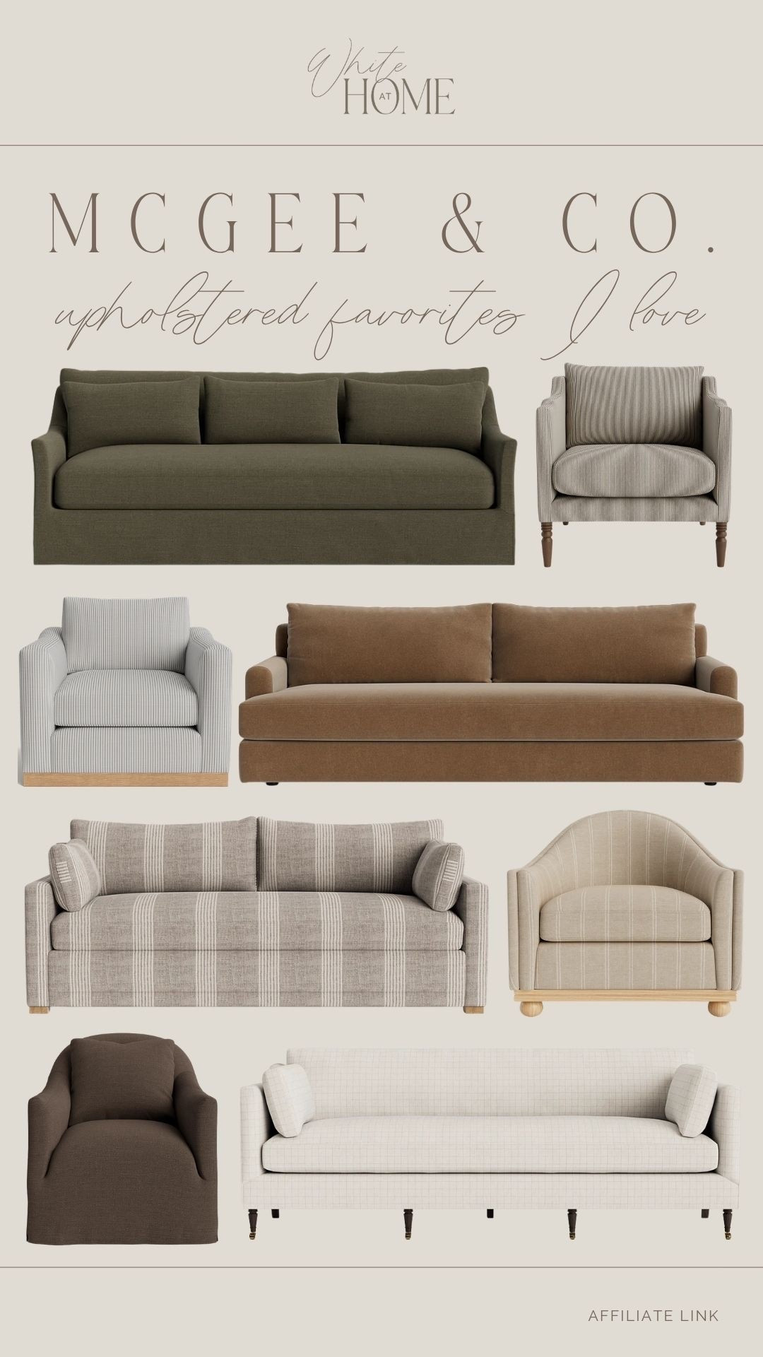 When it comes to investing in furniture pieces, I love that McGee & Co. has customizable options. Whether you’re wanting to add pattern and color to a space or you’re looking for performance quality fabrics, they have it all!

#LTKHome