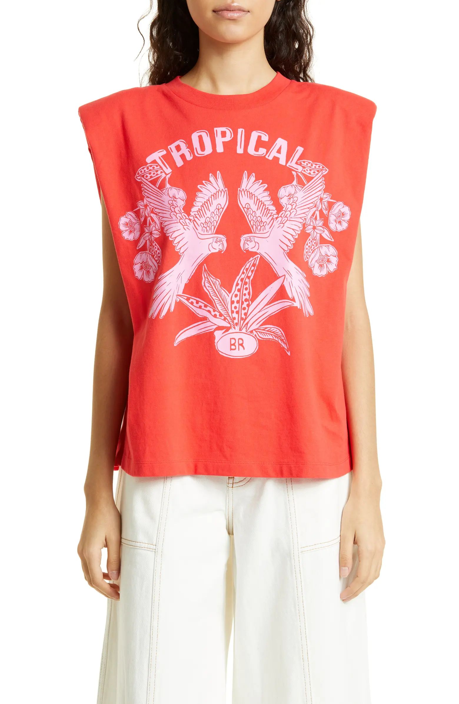 Tropical Cotton Graphic Tee | Nordstrom