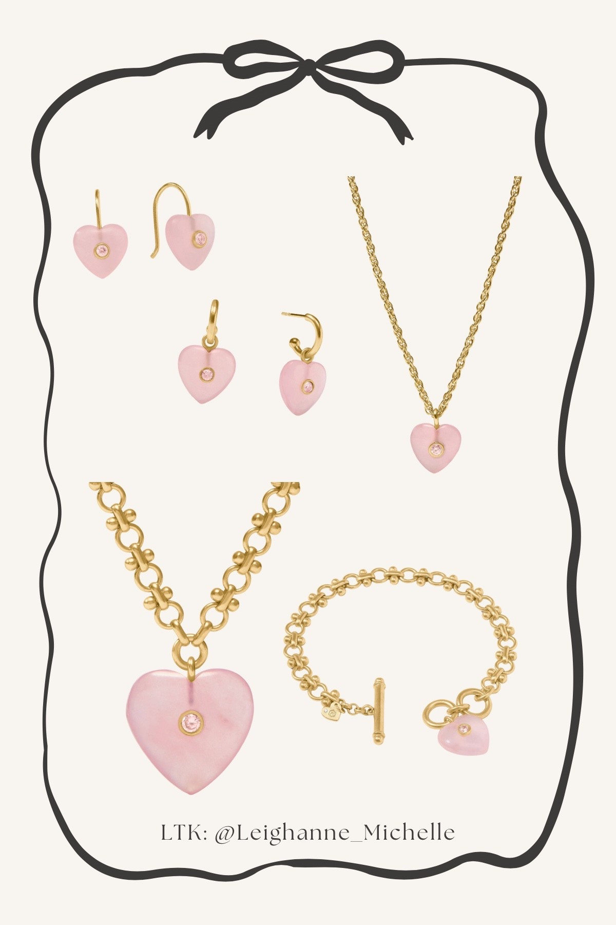 Pink Gold Hearts and Diamonds are a girl’s best friend! 💗✨

Valentines Day gift ideas
Gifts for her
Anniversary 
Birthday 
Wedding 

#LTKWedding #LTKValentine #LTKOver40