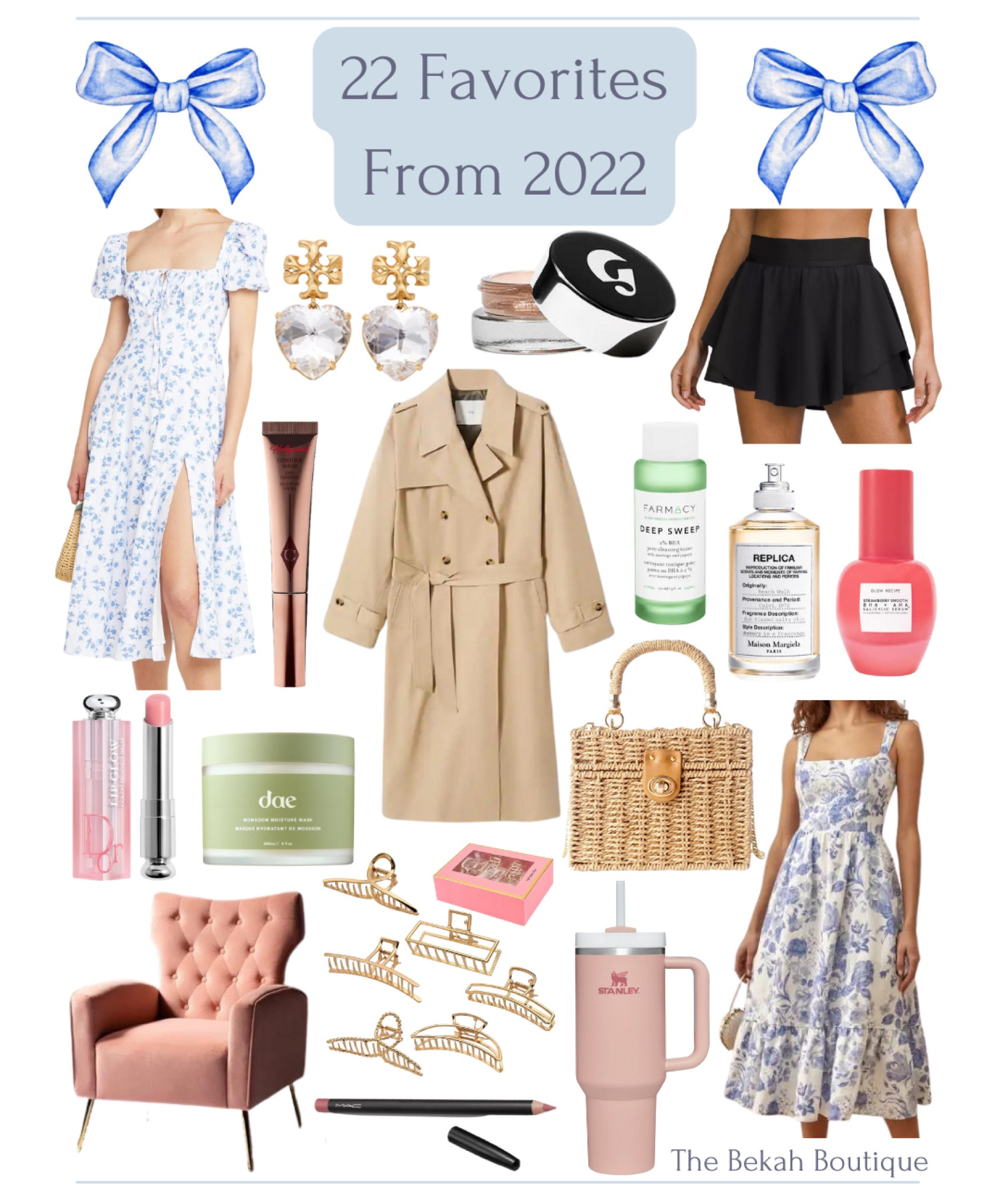 Happy New Year!! ✨ I hope everyone had an amazing, safe holiday. I know we’re just starting into 2023, but today on The Bekah Boutique, I’m traveling back in time just a bit to share my 22 favorites from 2022. This is a collection of makeup products, skincare, clothes, accessories and more that I loved the most throughout 2022  

#LTKSeasonal #LTKstyletip