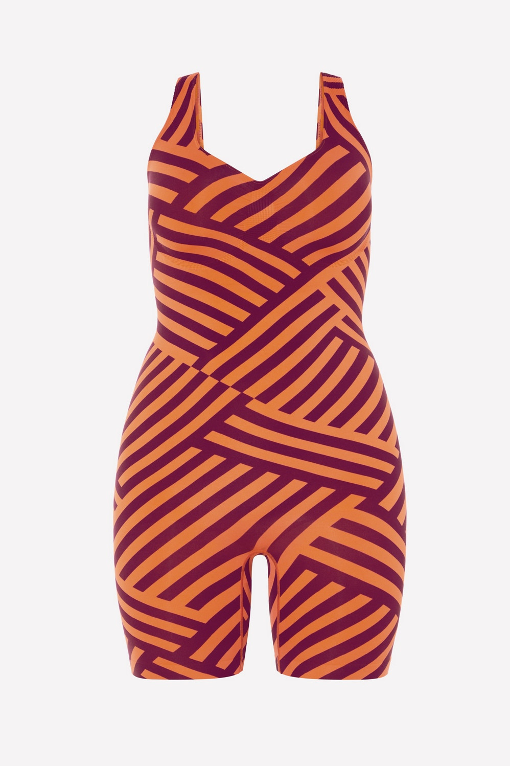 Nearly Naked Shaping Mid Thigh Bodysuit | Fabletics - North America