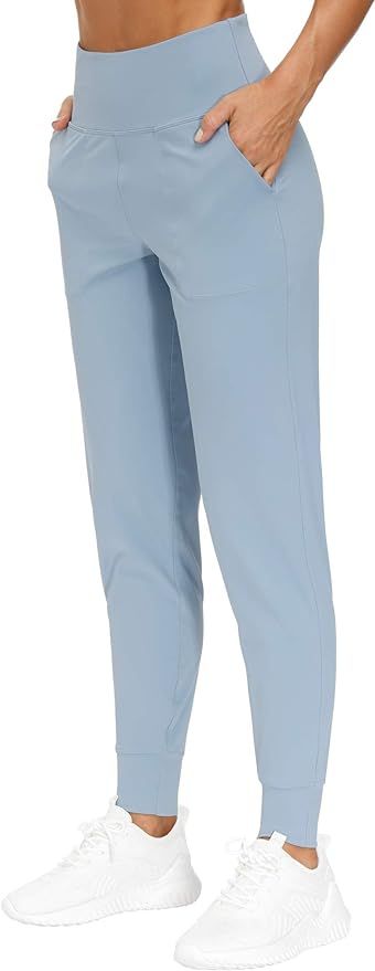 THE GYM PEOPLE Women's Joggers Pants Lightweight Athletic Leggings Tapered Lounge Pants for Worko... | Amazon (US)