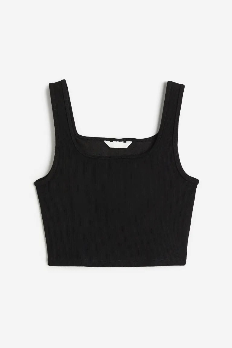 Cropped Tanktop | H&M (DE, AT, CH, NL, FI)