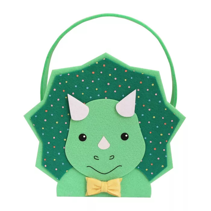 Felt Easter Basket Triceratops Dino - Spritz™ | Target