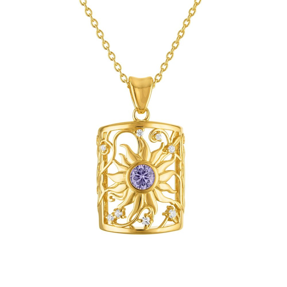 Rapunzel Corona Sun Filigree Necklace by Rebecca Hook – Tangled | Disney Store