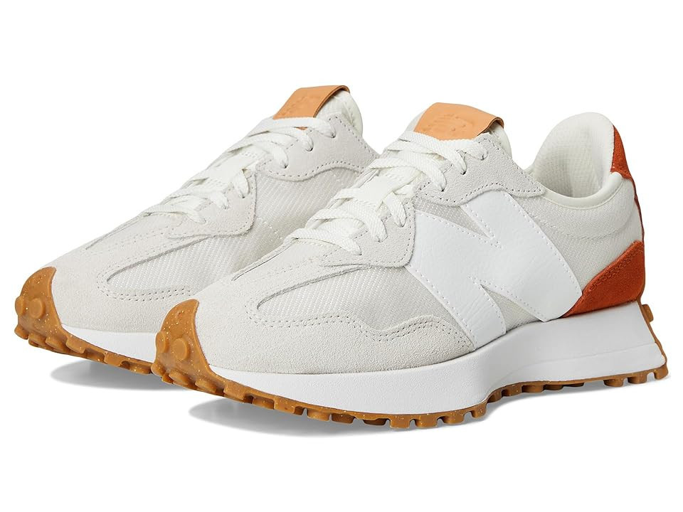 New Balance Classics 327 Women's Shoes Sea Salt/Rust Oxide : 12 B - Medium, Synthetic/Suede | Zappos
