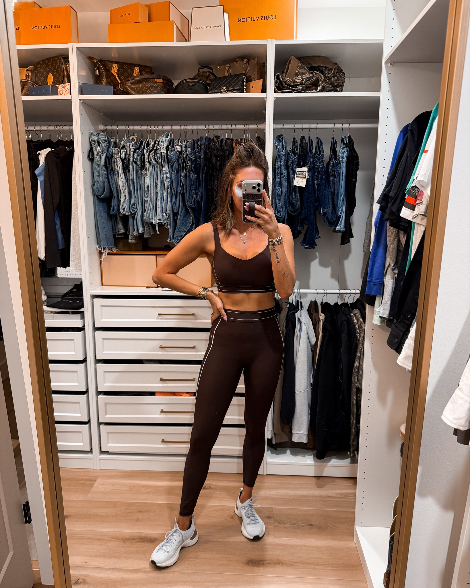The cutest set and it’s on sale! I did a medium top & small bottom! Sneakers are my faves for working out! I do my tts! 

#LTKfitnessgoals #LTKActive #LTKootd