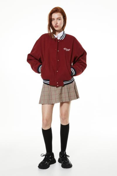 Bomber Jacket with Motif | H&M (US + CA)