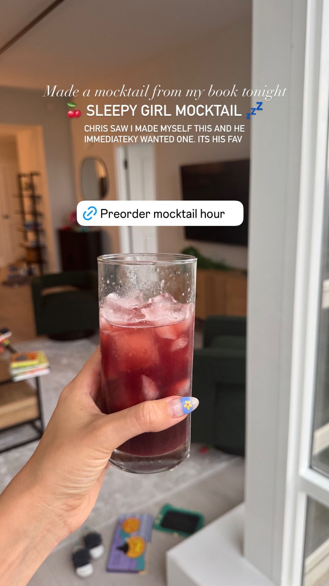 Made a mocktail from my book tonight! 
🍒 SLEEPY GIRL MOCKTAIL 💤

#LTKSeasonal #LTKFindsUnder50 #LTKHome